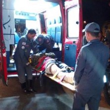 16/06/2015,Motoqueiro fica ferido em acidente na Jacob Lopes de Castro.