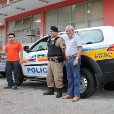 POLÍCIA MILITAR DE VIÇOSA RECEBE NOVA VIATURA
