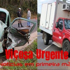 Teixeiras: Acidente na BR120 deixa três feridos