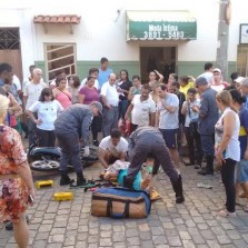 Atropelamento na Gomes Barbosa