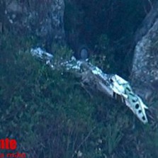 destroços de avião desaparecido,é encontrado na serra da Caraçã em Ouro preto
