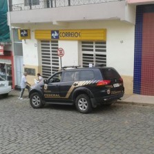Ladrões roubam cofre dos correios de Araponga