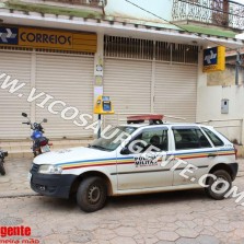 Agência dos correios é assaltada em Teixeiras