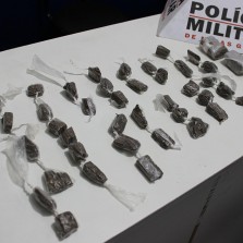 Drogas apreendida em Viçosa