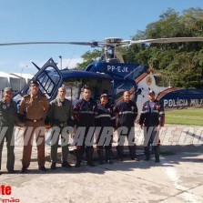 Vôo pela Vida, helicóptero da PM transporta recém-nascido para UTI neonatal em Viçosa
