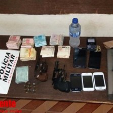 PIRAÚBA – PM PRENDE AUTORES DE ROUBO A CASA LOTÉRICA