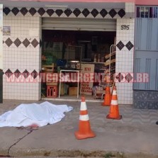 Comerciante é assassinado na rua da Conceição