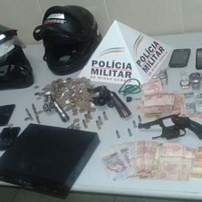 Assaltantes são presos em flagrante no Centro