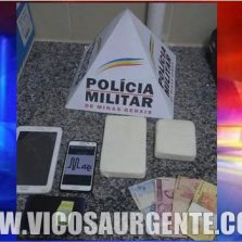 Suspeitos de tráfico de drogas são presos na Br120 em Viçosa