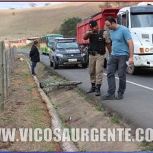 Homem sofre tentativa de homicídio na rodovia Viçosa/Teixeiras