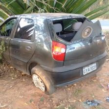 Condutora sofre acidente na Br120 próximo de Cajuri