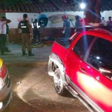 Motorista atropela e mata quatro pessoas no bar em Rodeiro