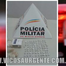 Mulher é presa com 86 pedras de crack em Ervália