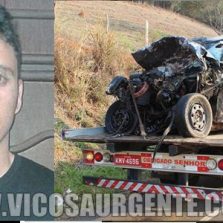 Homem morre em acidente na rodovia Teixeiras/Viçosa