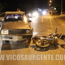 Colisão no bairro João Brás deixa motoqueiro ferido