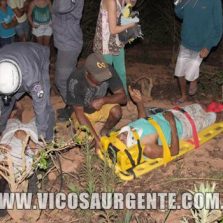 Capotamento na estrada do Airões deixa dois feridos