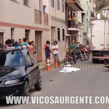 Mulher morre em acidente no centro de Viçosa
