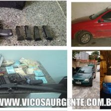 PM desarticula quadrilha que agia em Viçosa e região