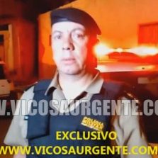 Polícia Militar prende suspeitos de atirar em PMs em Araponga