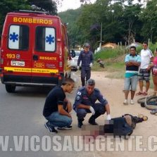 Ciclista morre atropelado na rodovia Viçosa/Paula Cândido