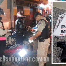 Polícia Militar apreende arma de uso restrito, durante operação em Viçosa
