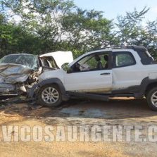 Colisão deixa dois feridos na Br120