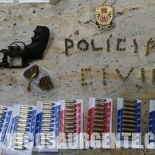 Polícia Civil prende cobrador de ônibus, acusado de vender armas e munições