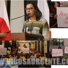 Servidores municipais realizam manifestação na Câmara