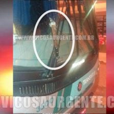 Ônibus da linha Viçosa-Paula Cândido sofre tentativa de assalto na rodovia