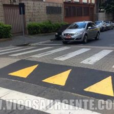 Diretoria de Trânsito orienta sobre função das faixas elevadas