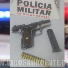 Adolescente é apreendido com arma no Santo Antônio