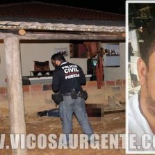 PM registra assassinato na zona rural de Teixeiras