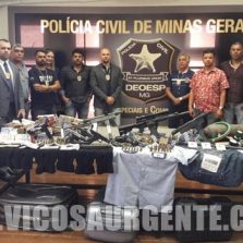 Viçosense é preso em BH por envolvimento em roubos milionários