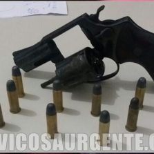 Homem é preso com arma de fogo pela segunda vez em São Miguel do Anta
