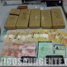Polícia rodoviária estadual apreende drogas em Dona Euzébia