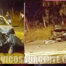 Motorista com sinais de embriaguez provoca acidente na madrugada de Domingo