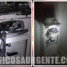 Bandidos explodem caixa eletrônico em Cajuri