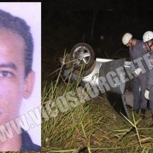 Homem morre em acidente próximo do motel aeroporto.