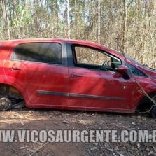 PM recupera veículo roubado na zona rural de Paula Cândido
