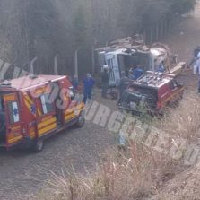 Motorista do Saae fica ferido em acidente no Bela Vista