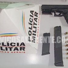 Homem é preso pela PM com arma de uso restrito