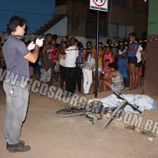 Jovem é morto a tiros no Vau Açu