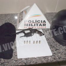 Suspeito de Araponga é preso por roubo de moto na Br120