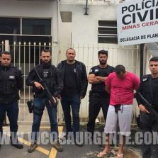 Operação Gás Tóxico: Policia civil de Viçosa e Muriaé prendem ex-militar