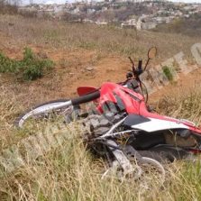 PM recupera moto após roubo a mão armada