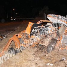 Jovem morre em acidente grave na rodovia Viçosa/Paula Cândido