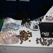 PM apreende drogas no bairro Fuad Chequer