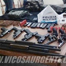 Polícia Militar desarticula quadrilha especializada em explosão de caixas eletrônicos