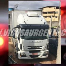Caminhão roubado com carga avaliada em 600 mil, é encontrado vazio em Viçosa