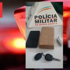 Suspeito é preso por tráfico em Teixeiras